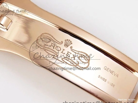 0104 DAYTONA 116505 RG OMF BEST EDITION BLACK RG DIAL ON RG BRACELET A7750 (SLIM MOVEMENT) Trendsetting 1797